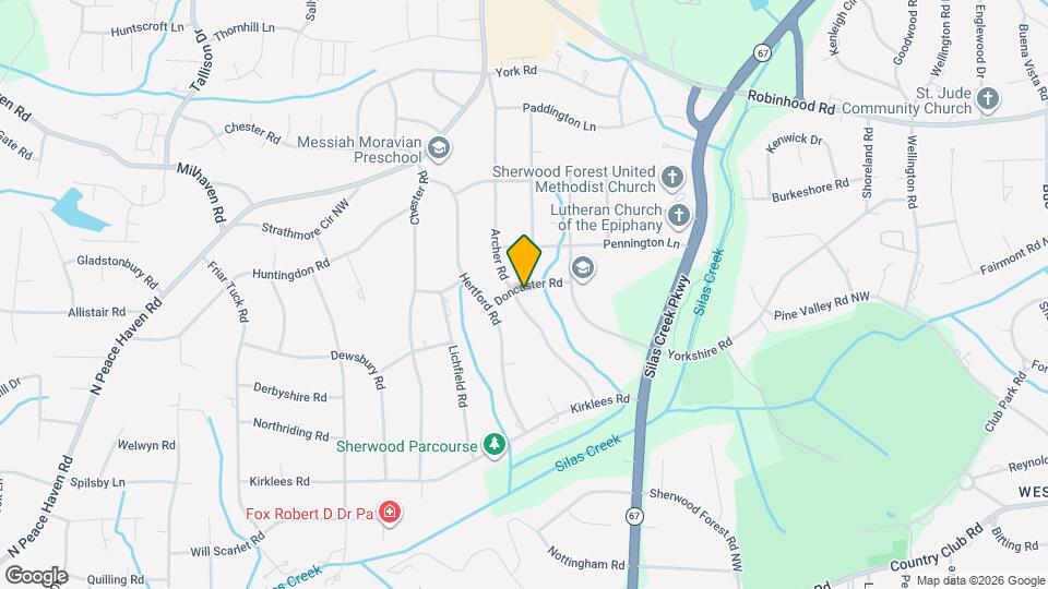 3450 Doncaster Rd Map and Location Details