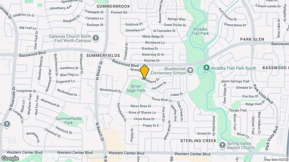 4640 Wineberry Dr Mapa y Detalles de la Ubicación