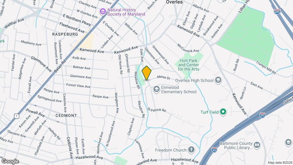 602 Dale Ave Map and Location Details