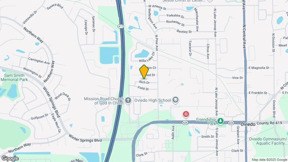 865 Rich Dr Map and Location Details