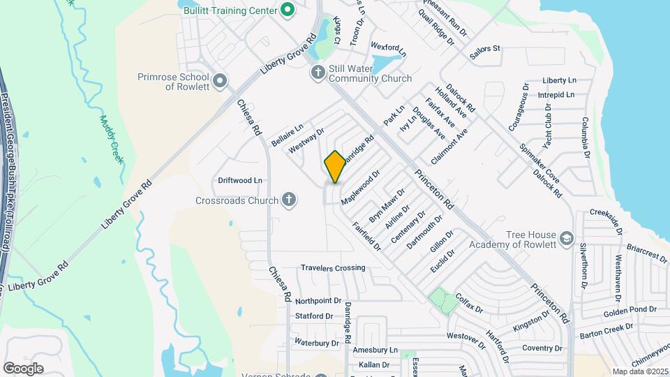 7213 Fairfield Dr Map and Location Details