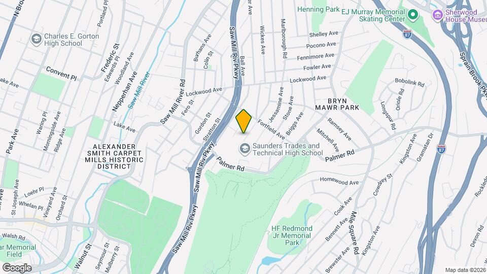 245 Glenhill Ave Map and Location Details