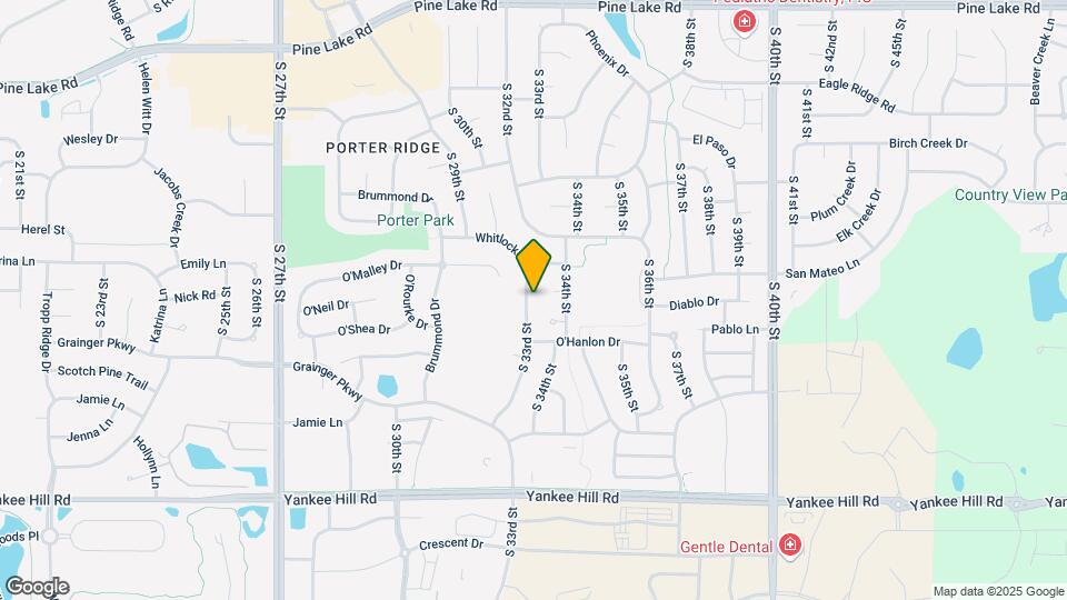 7710 S 33rd St Map and Location Details