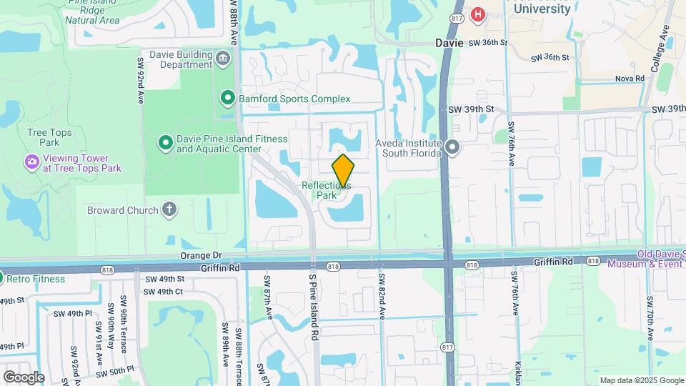 8385 SW 42nd Ct Map and Location Details