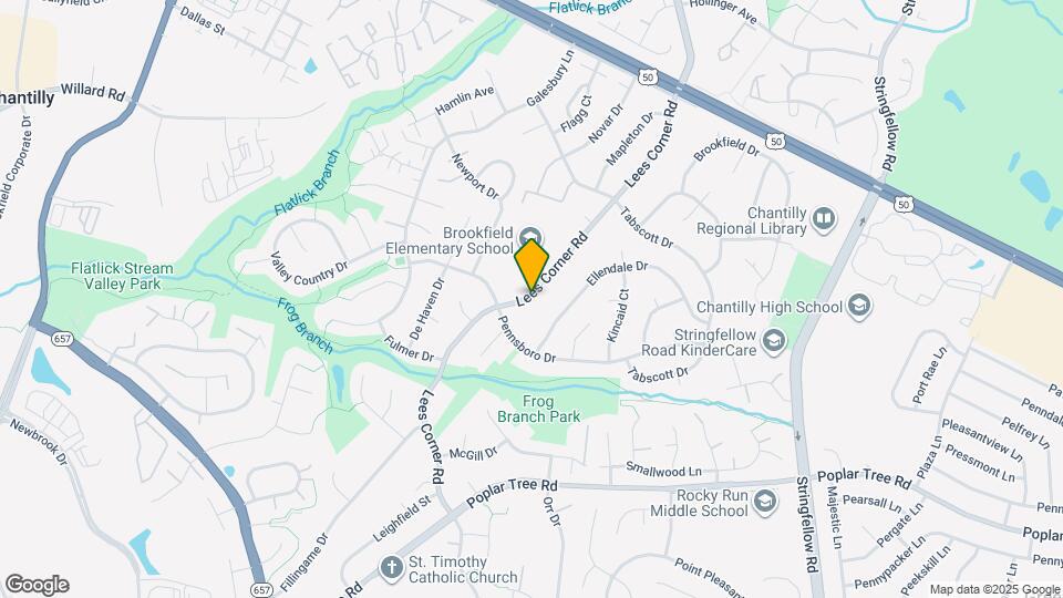 4223 Lees Corner Rd Mapa y Detalles de la Ubicación