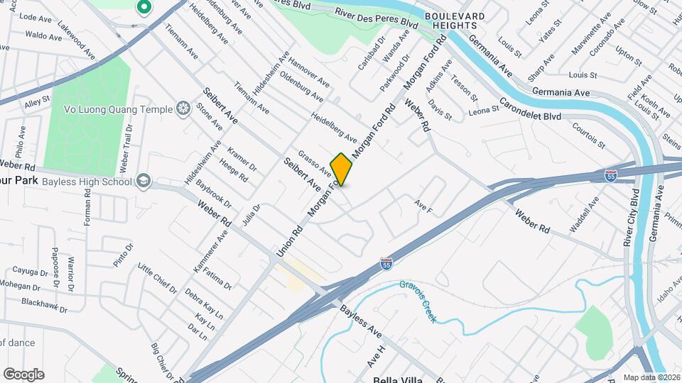 Benedict Estates Apartments Map and Location Details