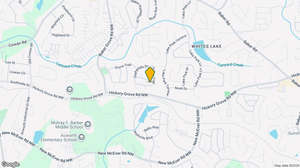 2926 Yukon Trail Mapa y Detalles de la Ubicación