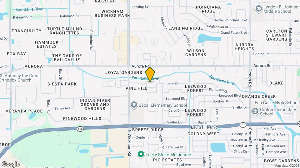 2812 Kingston Ln Map and Location Details