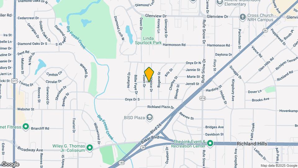 3629 Venice Dr Map and Location Details