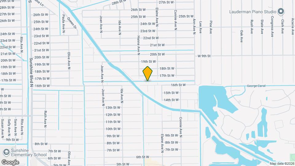 2710 16th St W Mapa y Detalles de la Ubicación