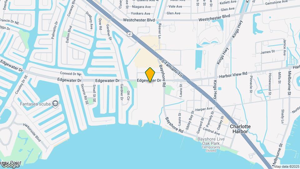 22375 Edgewater Dr Map and Location Details