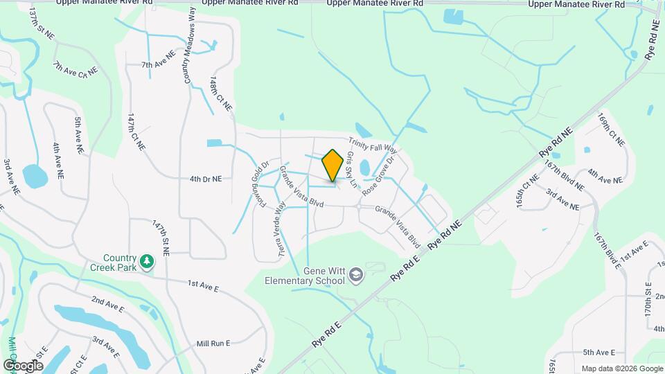 15208 Agave Grove Pl Map and Location Details