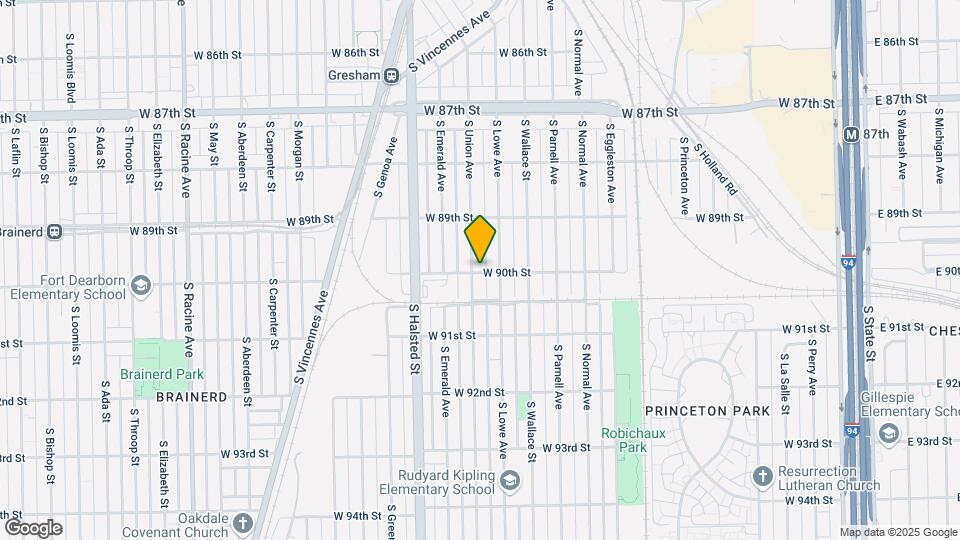 8955 S Union Ave Map and Location Details