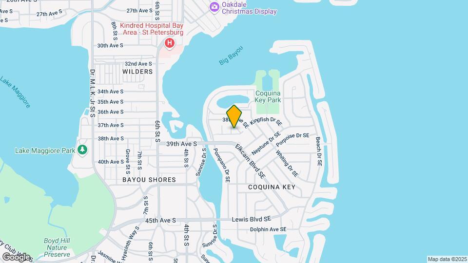 3870 Island Way Map and Location Details