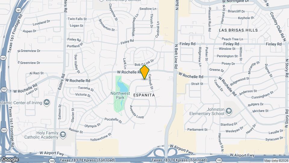 2832 Lago Vista Loop Map and Location Details