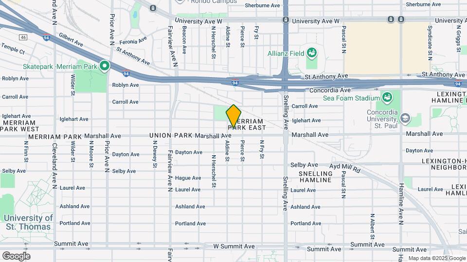 1689 Marshall Ave Map and Location Details