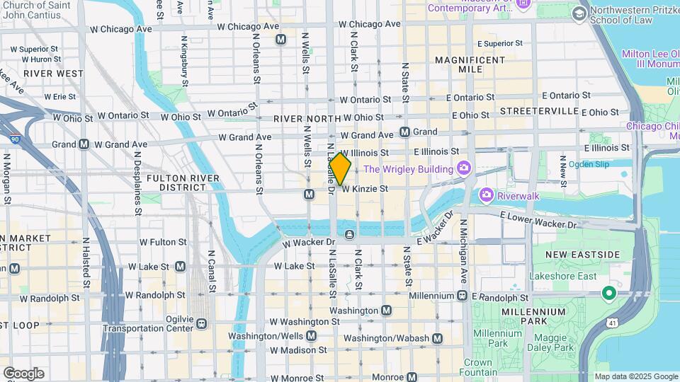 313 W Kinzie St Map and Location Details