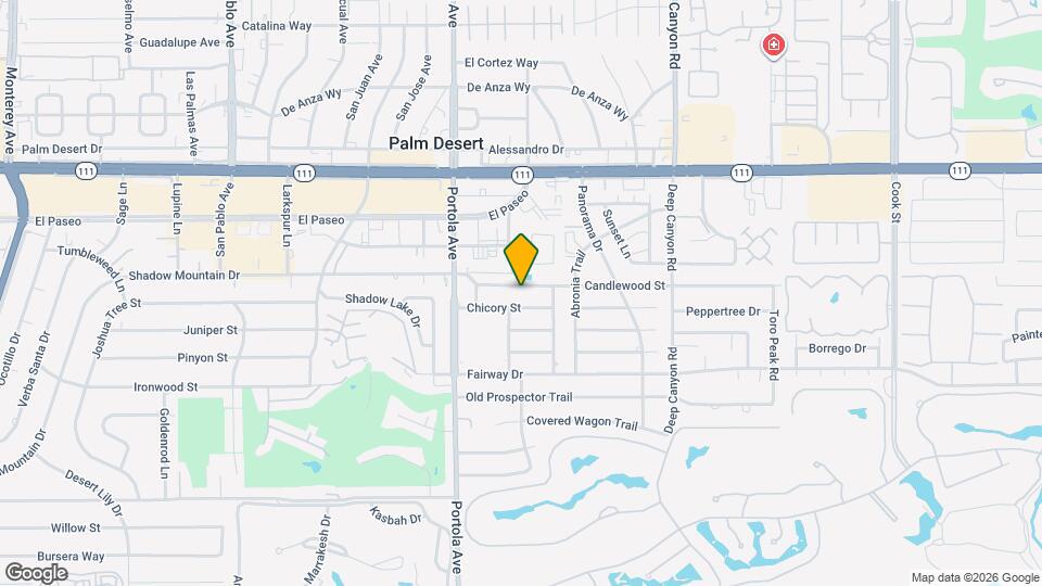 74155 Candlewood St Map and Location Details