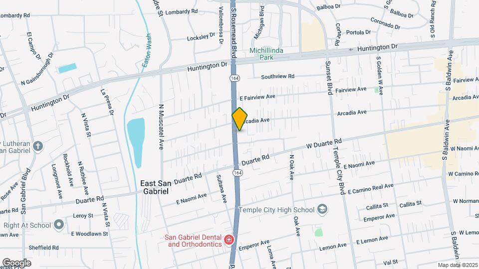 Rosemead Map and Location Details