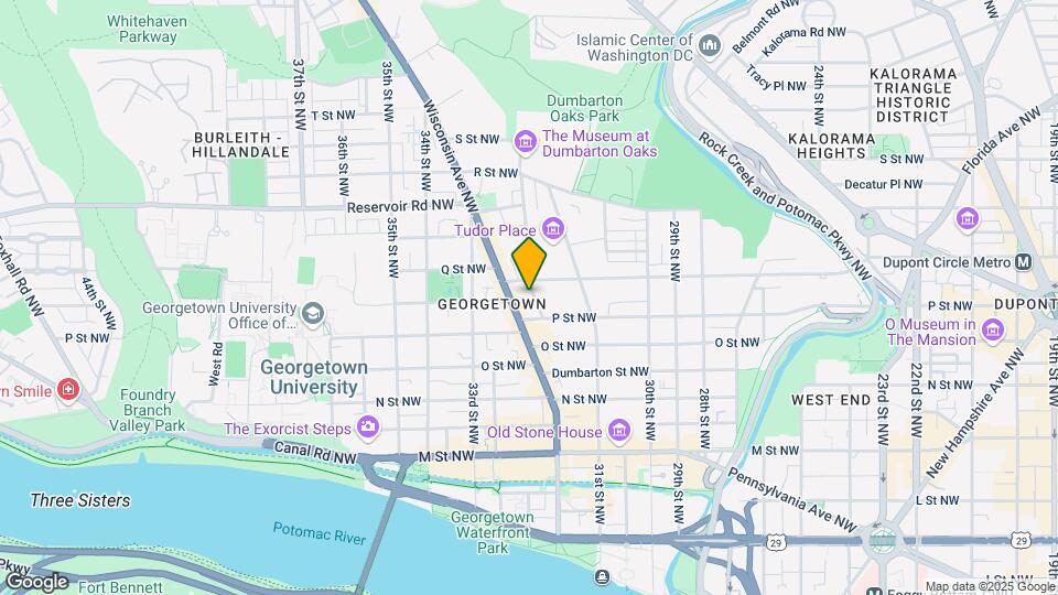 1522 32nd St NW Map and Location Details
