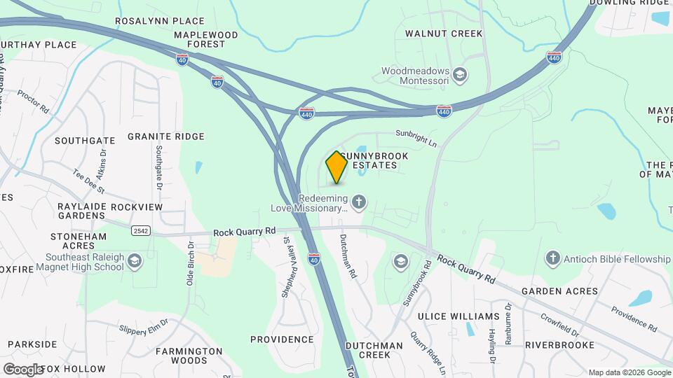 2219 Sunny Cove Dr Map and Location Details