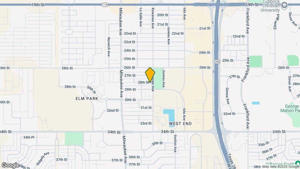 6303 28th St Map and Location Details