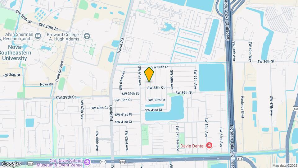 3801 SW 60th Ave Map and Location Details