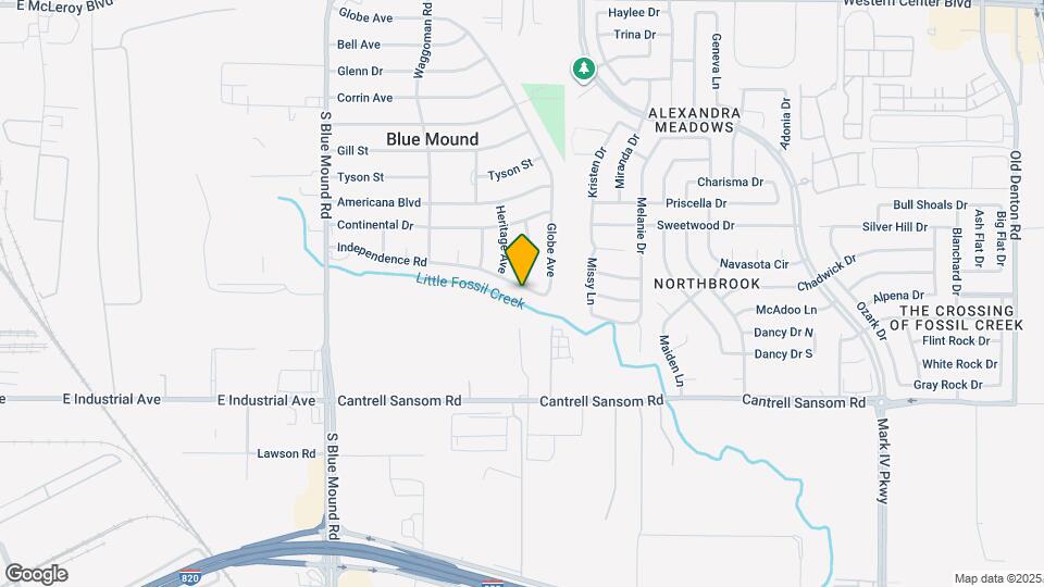 1772 Independence Rd Map and Location Details