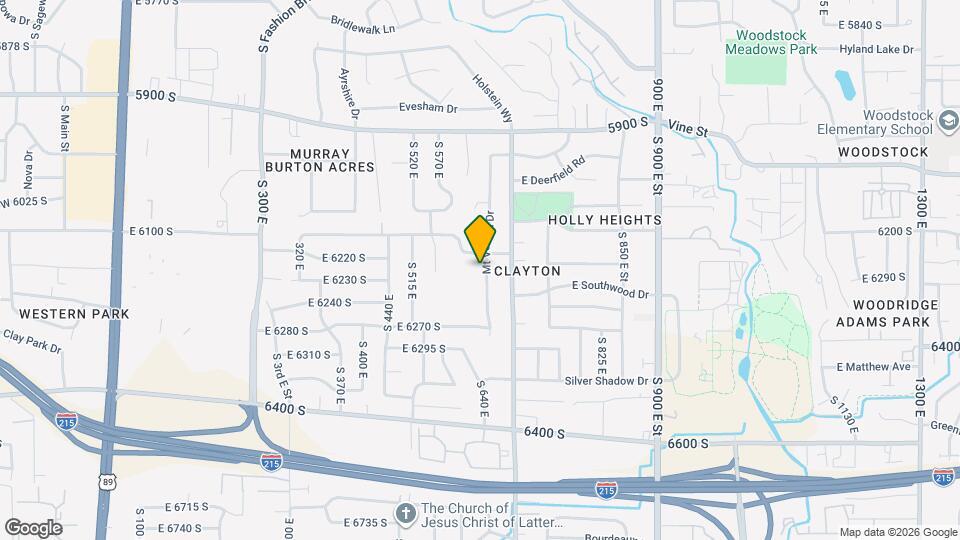 6268 Mt Vernon Dr Map and Location Details