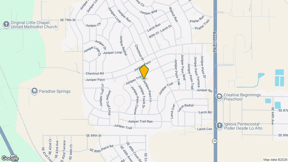 10 Juniper Pass Ln Map and Location Details