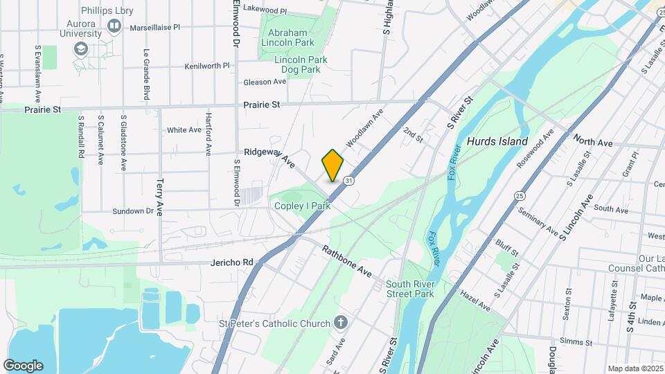 671 S Lake St Map and Location Details