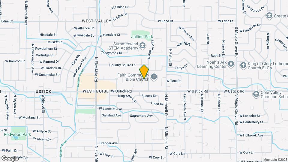 3314 N Clayton Pl Map and Location Details