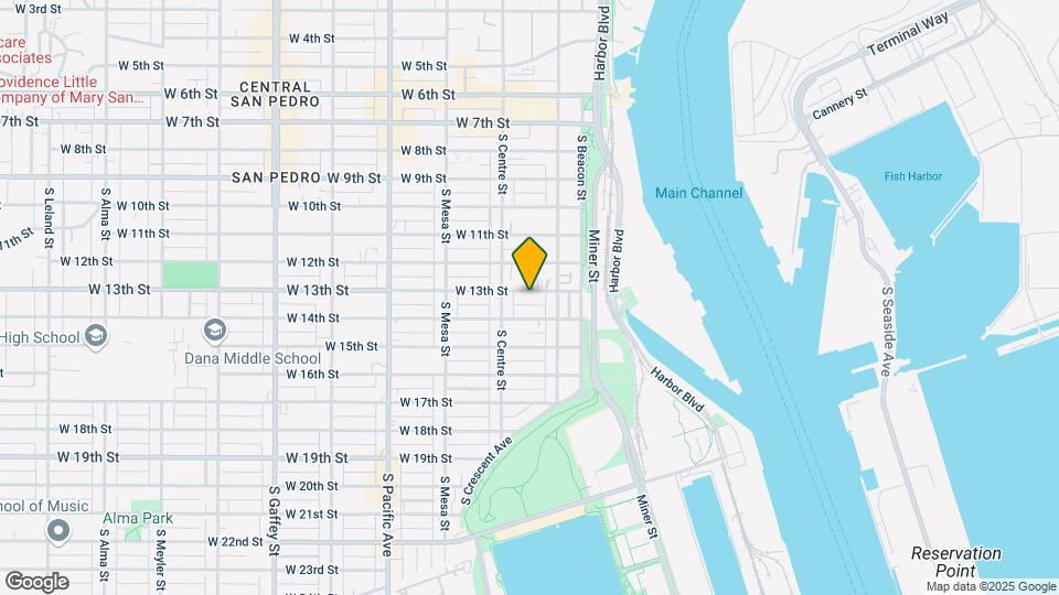 249 W 13th St Map and Location Details