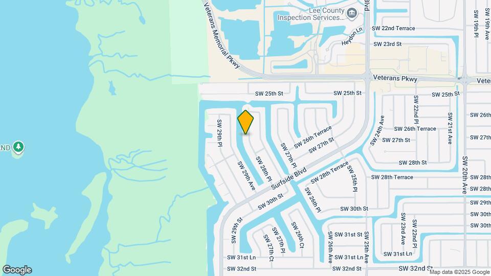 2556 SW 28th Pl Map and Location Details