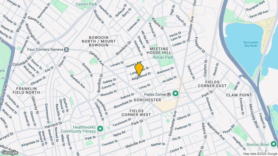 29 Ridgewood St Map and Location Details
