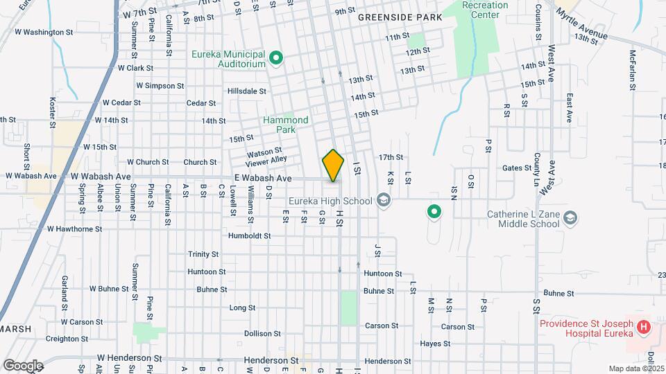 1816 H St Map and Location Details