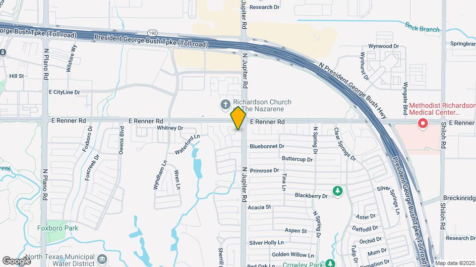 3306 Wendover Ct Map and Location Details