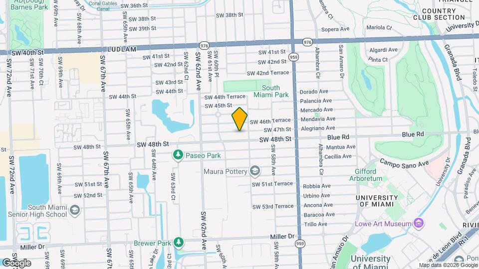 5930 SW 47th St Map and Location Details