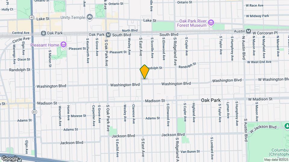 524 Washington Blvd Map and Location Details