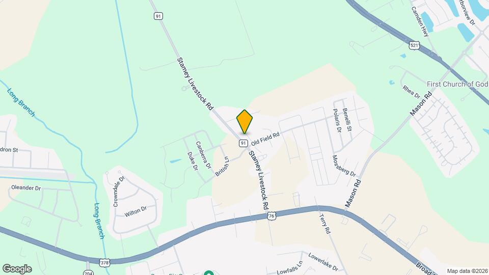 1922 Flagpole Dr Map and Location Details