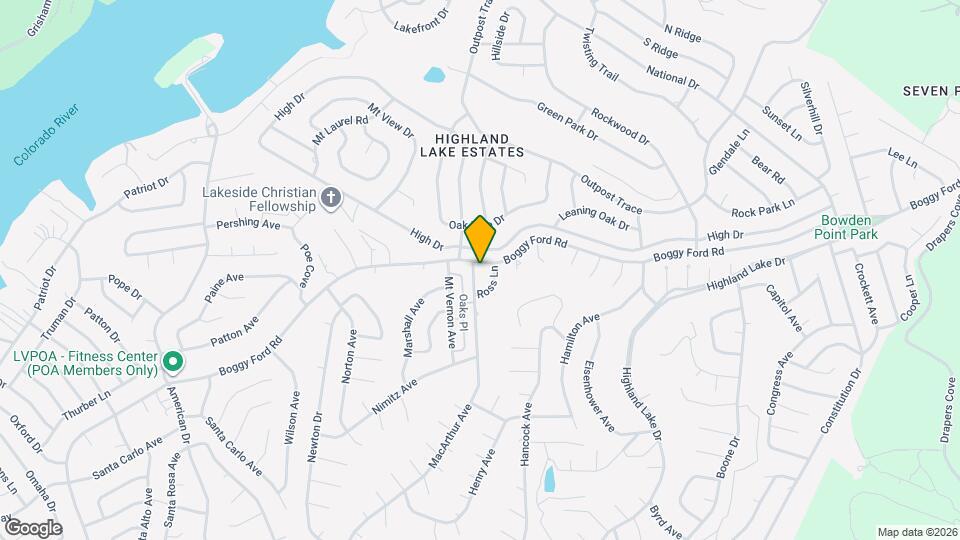 21003 Boggy Ford Rd Map and Location Details