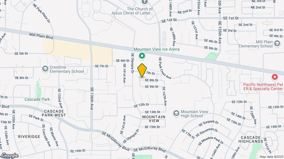 14260 SE 8th St Map and Location Details