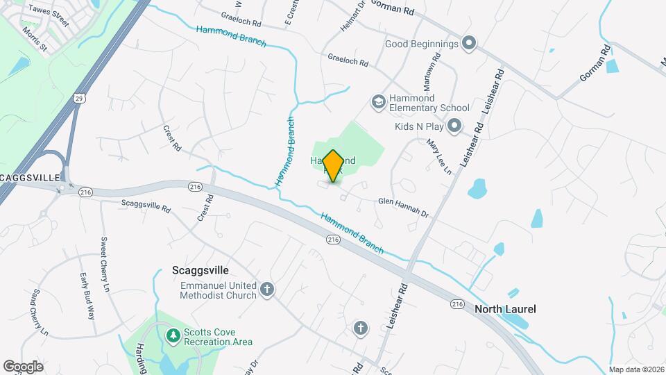 10717 Glen Hannah Dr Map and Location Details