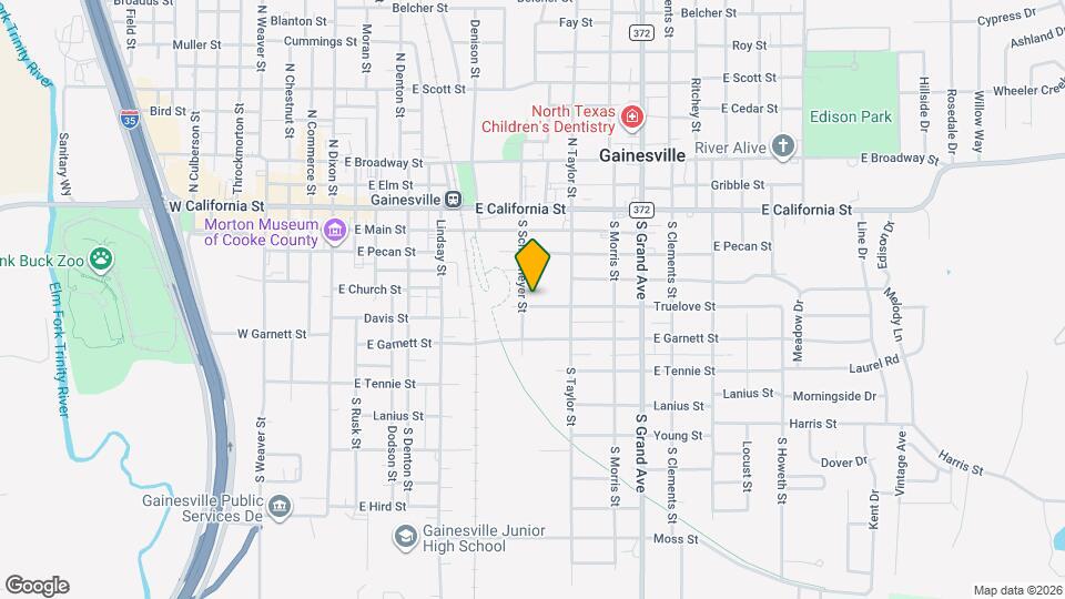 809 Truelove St Map and Location Details