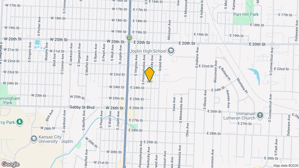 2324 Kentucky Ave Map and Location Details