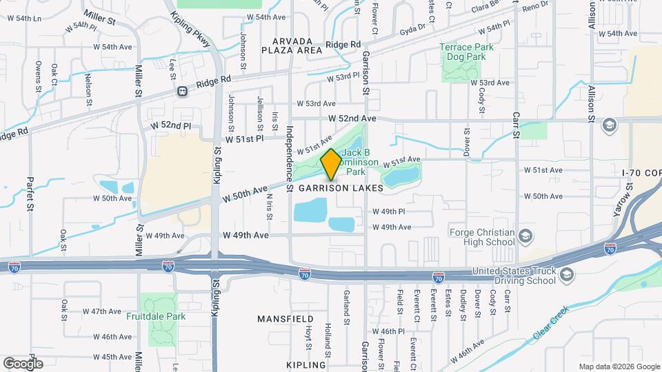 5041 Garrison St Map and Location Details