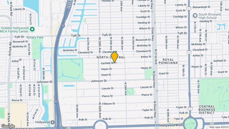 2450 Garfield St Map and Location Details