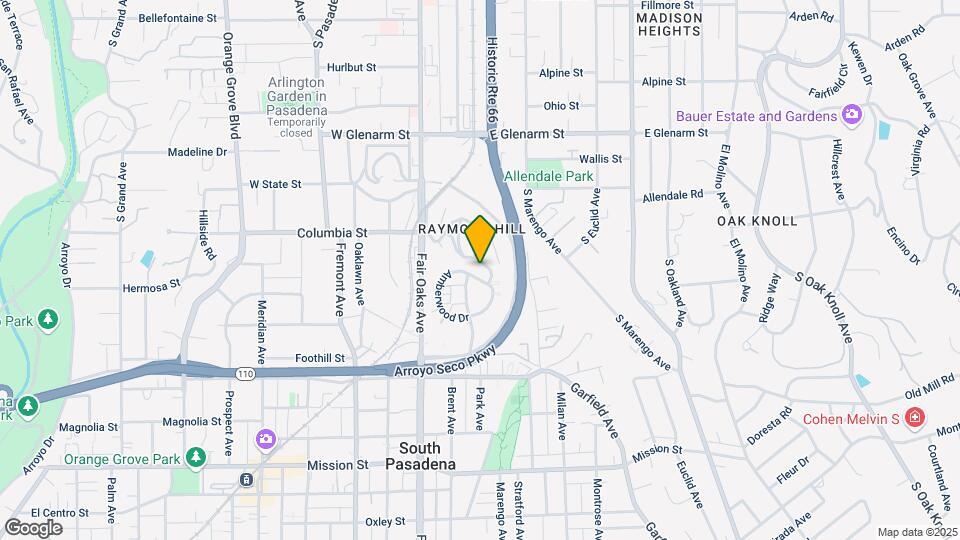 1607 Amberwood Dr Map and Location Details
