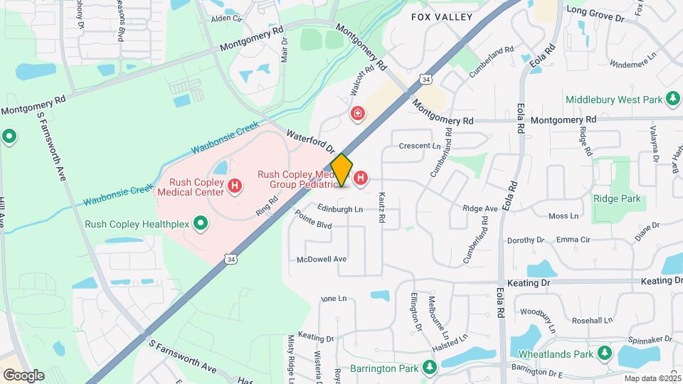 1629 Silver Springs Ct Map and Location Details