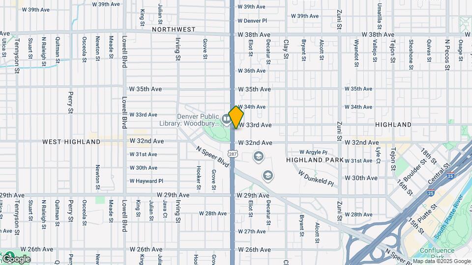 3238 Federal Blvd Mapa y Detalles de la Ubicación